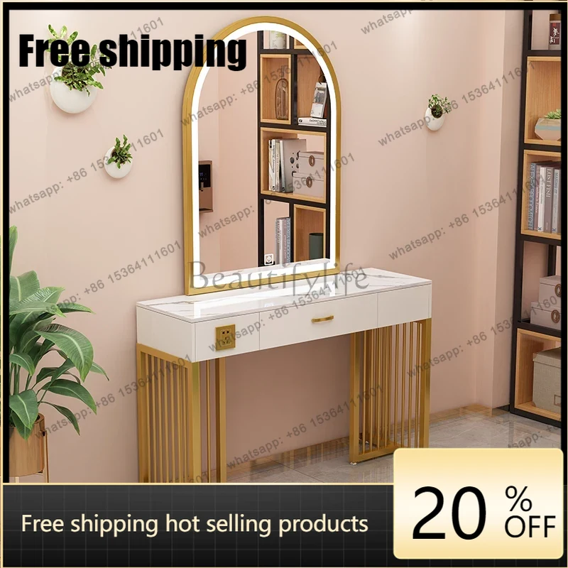 Beauty Makeup Table - X4 프로페셔널 스토어 메이크업 화장대 모던
