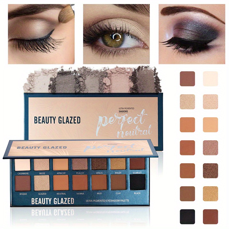 Beauty Makeup Palette - 뷰티 글레이즈 14 색 아이 섀도우