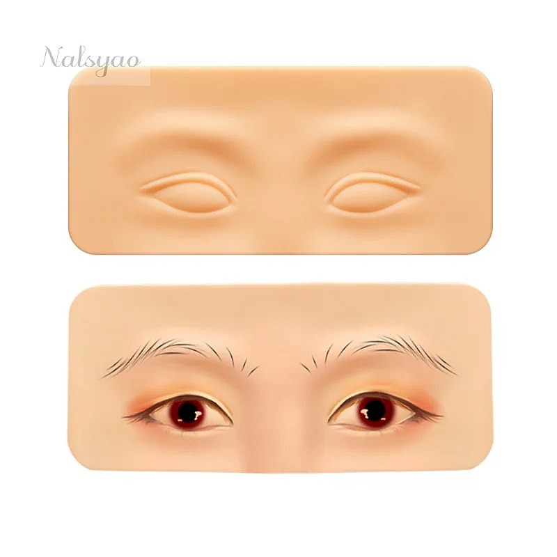 Beauty Makeup Training - 프리미엄 5D 실리콘 눈썹 문신 연습용