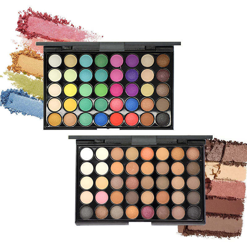 Beauty Makeup Palette - 40색 아이섀도우 팔레트 - 매트 및