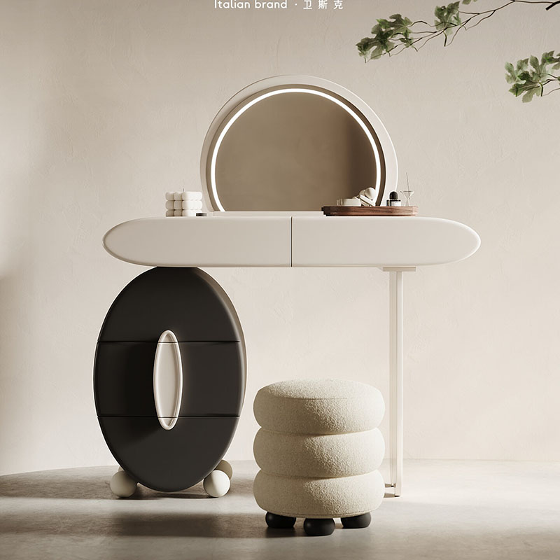 Beauty Makeup Table - 현대식 뷰티 화장대 메이크업 침대 옆