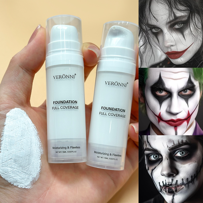 Beauty Makeup Pictures - 할로윈 리퀴드 고스 화이트 메이크업 컬러