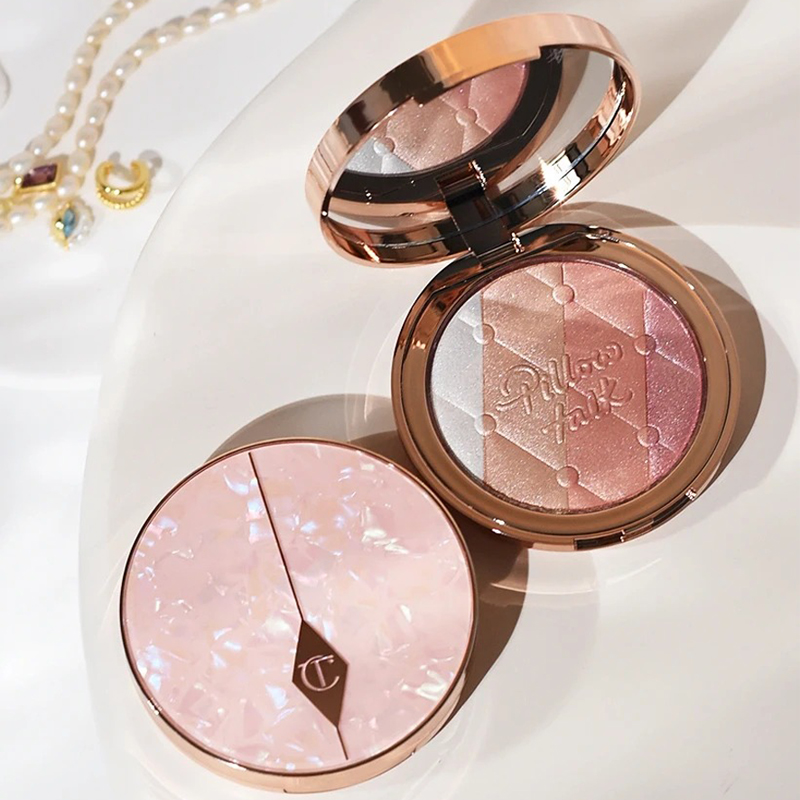Huda Beauty Makeup Mini Kit - 샬롯 틸버리 필로우 토크 럭셔리 펄