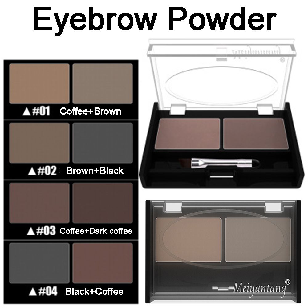 브러쉬 걸스 방수 팔레트 뷰티 2 컬러 코 섀도우 메이 - Beauty Makeup Palette 리뷰 및 가격