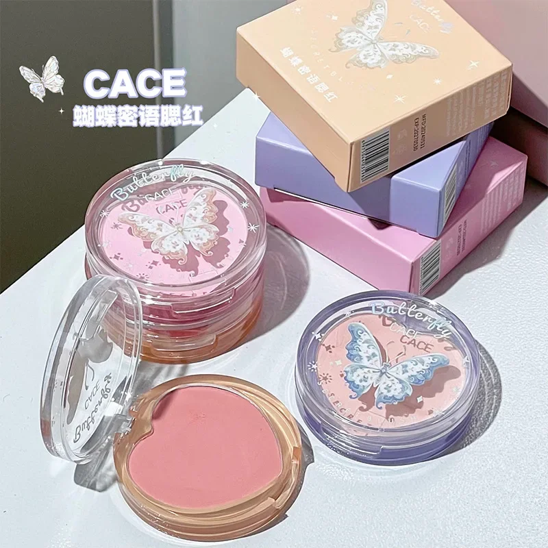 로맨틱 버터플라이 3색 블러쉬 팔레트 치크 파우더 매트 - Beauty Makeup Palette 리뷰 및 가격