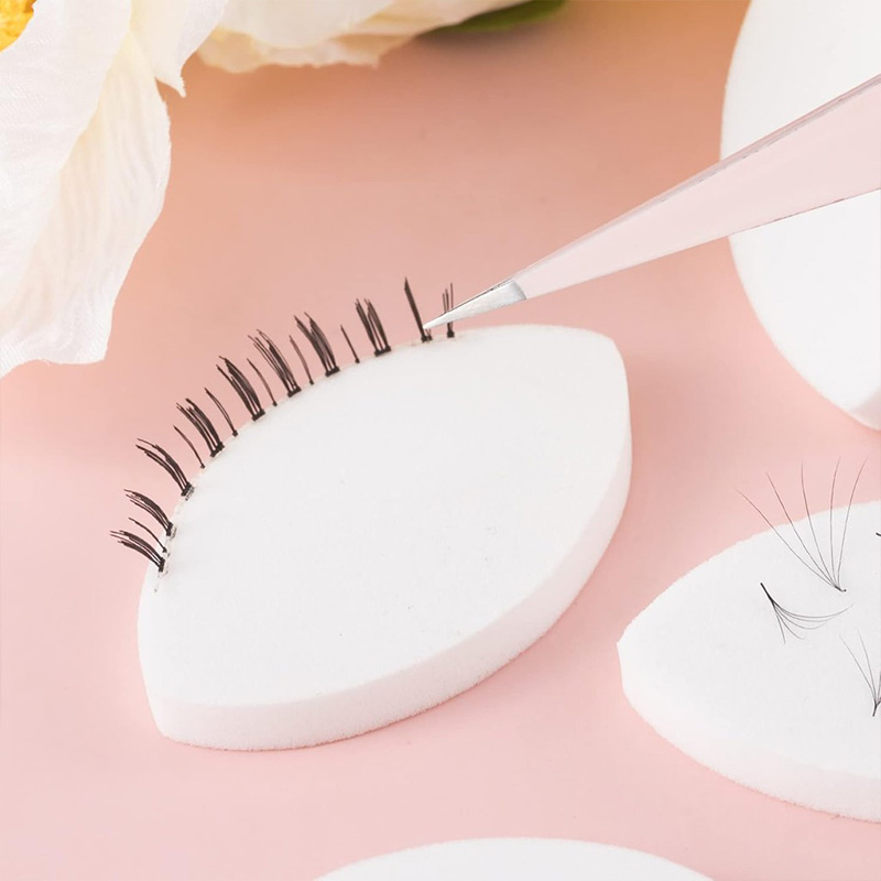 50/10pcs 부드러운 재사용 가능한 속눈썹 연장 패 - Beauty Makeup Training 리뷰 및 가격