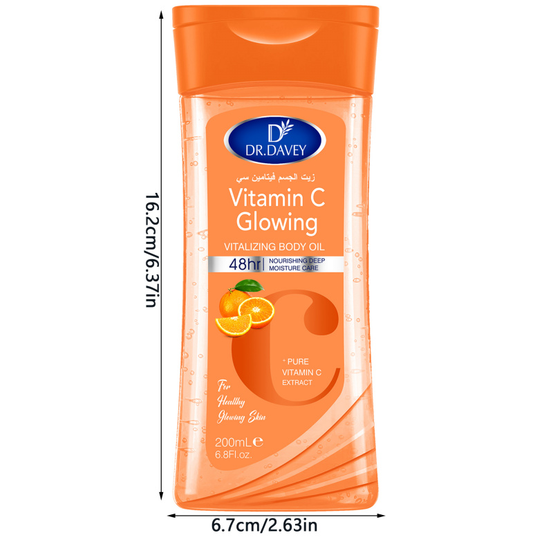 2PCS 200ml DR.DAVEY 비타민 C 바디 오 - Vitamin C Serum Face 리뷰 및 가격