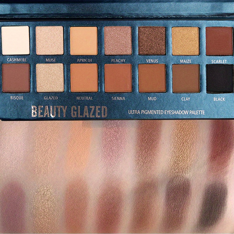 뷰티 글레이즈 14 색 아이 섀도우 팔레트 매트 하이  - Beauty Makeup Palette 리뷰 및 가격