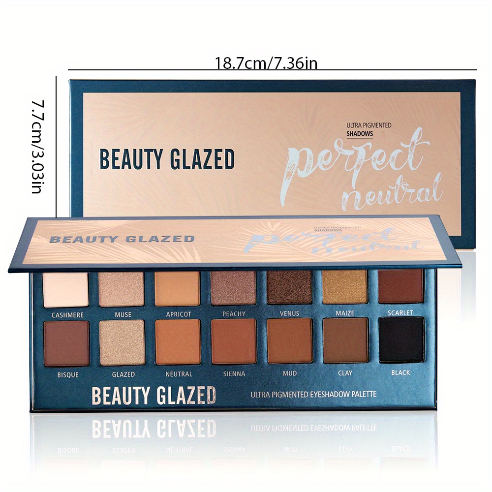 뷰티 글레이즈 14 색 아이 섀도우 팔레트 매트 하이  - Beauty Makeup Palette 리뷰 및 가격