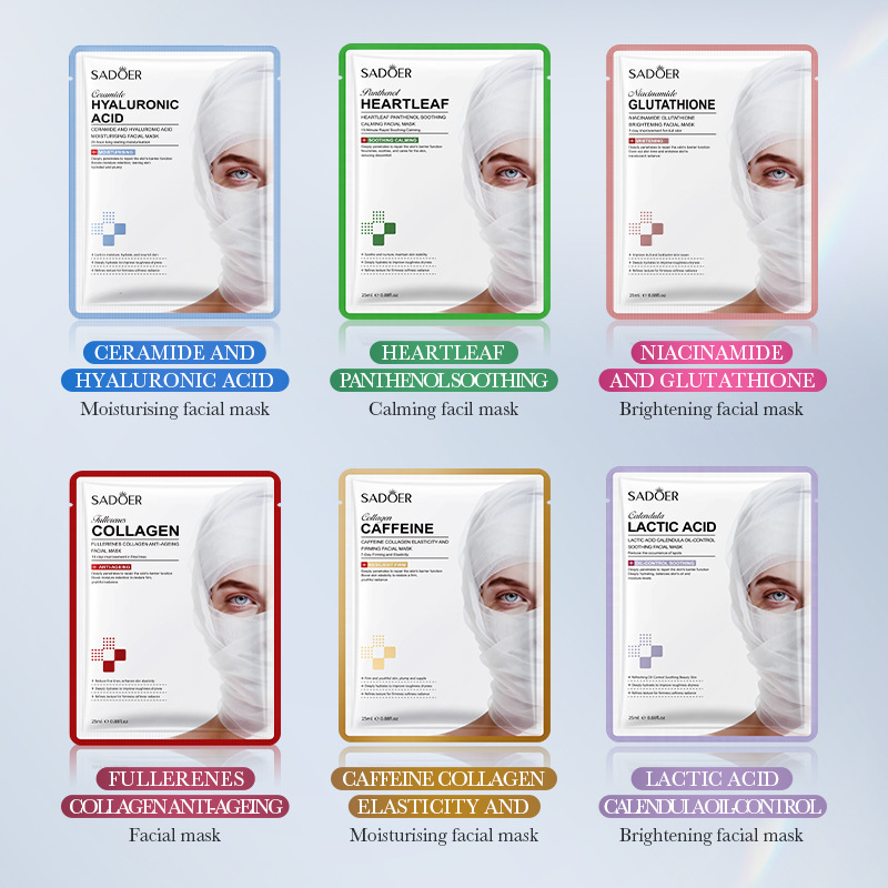 사도어 세라마이드 보습 페이셜 마스크 시트 세트 12매 - Sheet Face Mask Pack 리뷰 및 가격