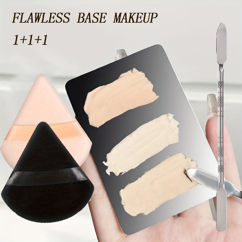 스테인레스 스틸 메이크업 믹서 네일 아트 폴란드어 믹싱 - Beauty Makeup Palette 리뷰 및 가격