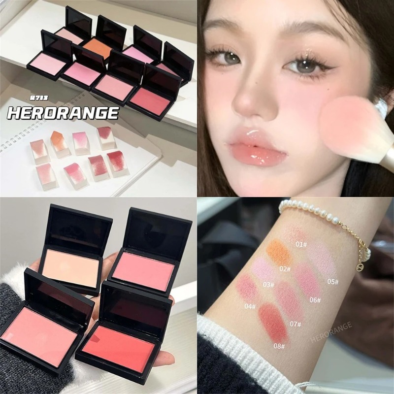 모노크롬 매트 블러셔 팔레트 부드럽고 실키한 볼 천연  - Beauty Makeup Palette 리뷰 및 가격