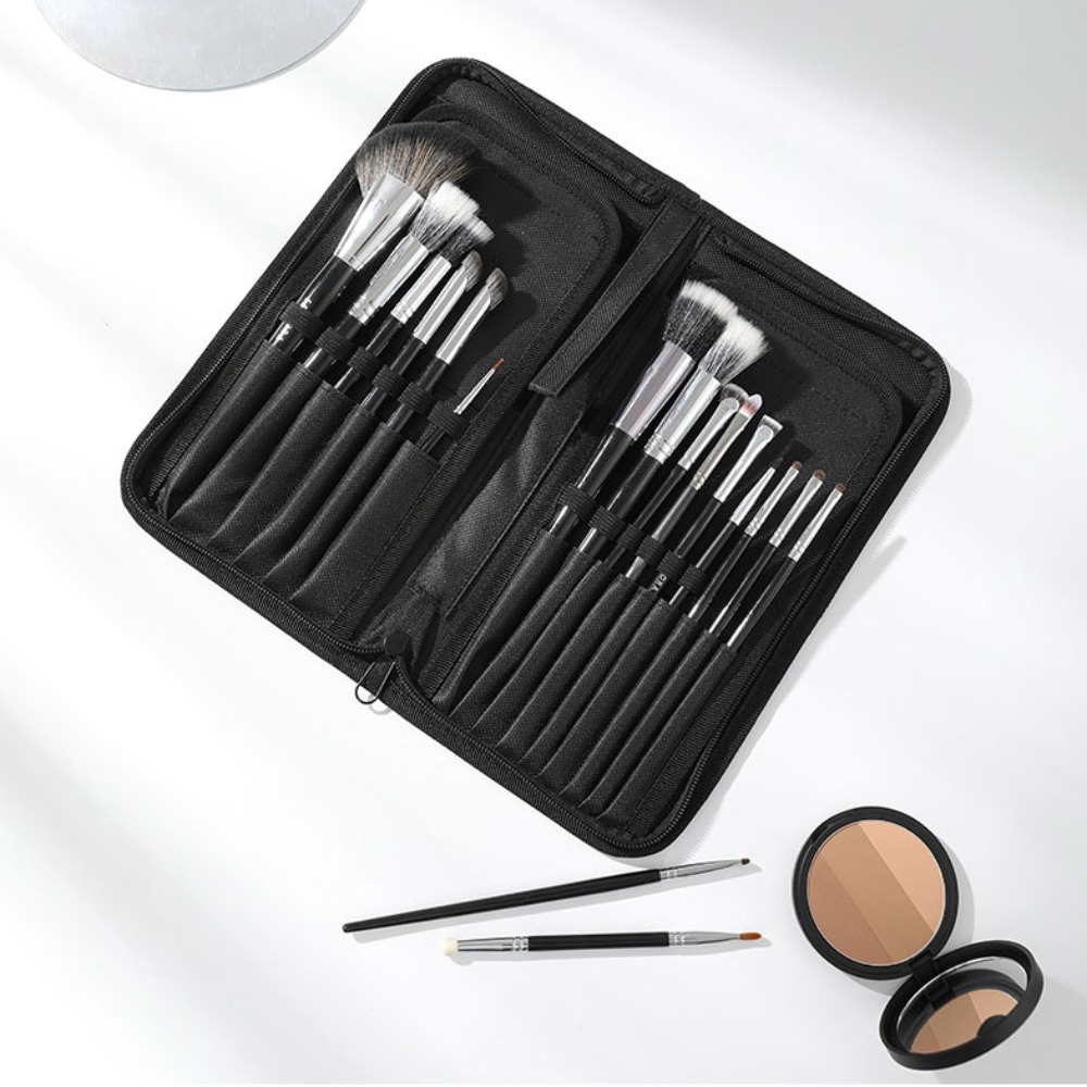 고품질 휴대용 메이크업 브러쉬 가방 15구 대용량 페인 - Beauty Makeup Pictures 리뷰 및 가격