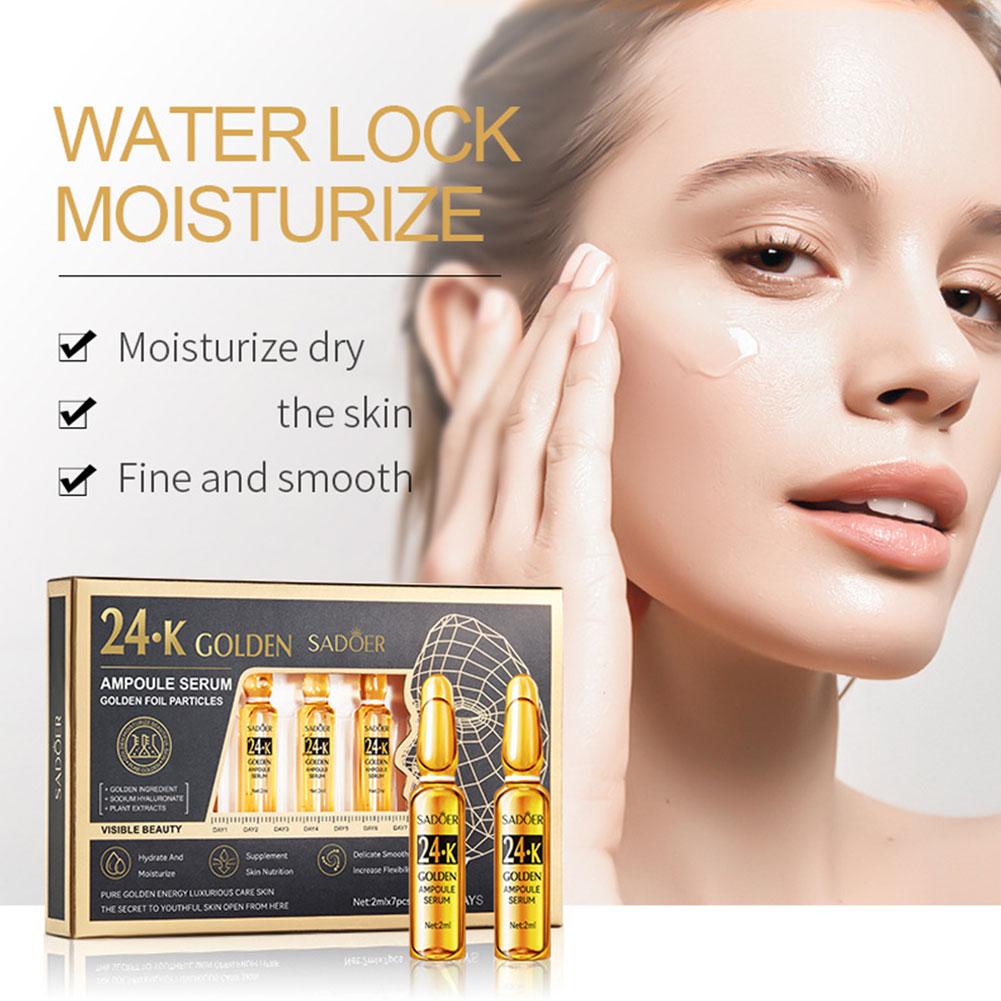 2ml*7 바이알/박스 비타민 C 앰플 에센스 24K  - Vitamin C Serum Face 리뷰 및 가격