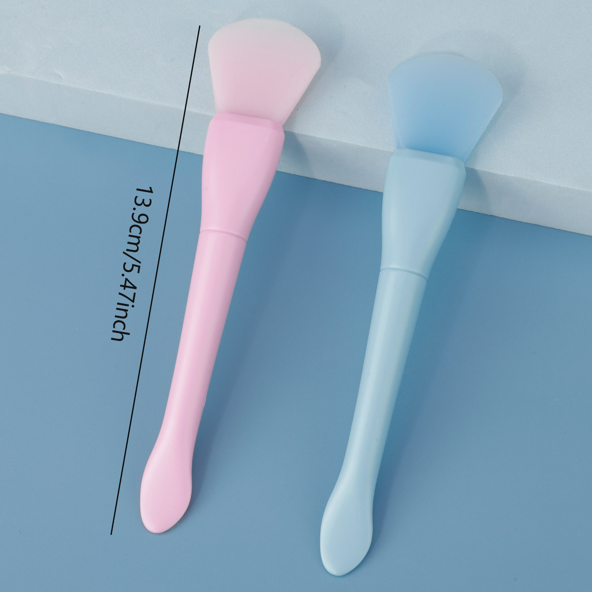 새로운 제품, 디그잉 스푼이 있는 더블 헤드 실리콘 마 - Beauty Makeup News 리뷰 및 가격
