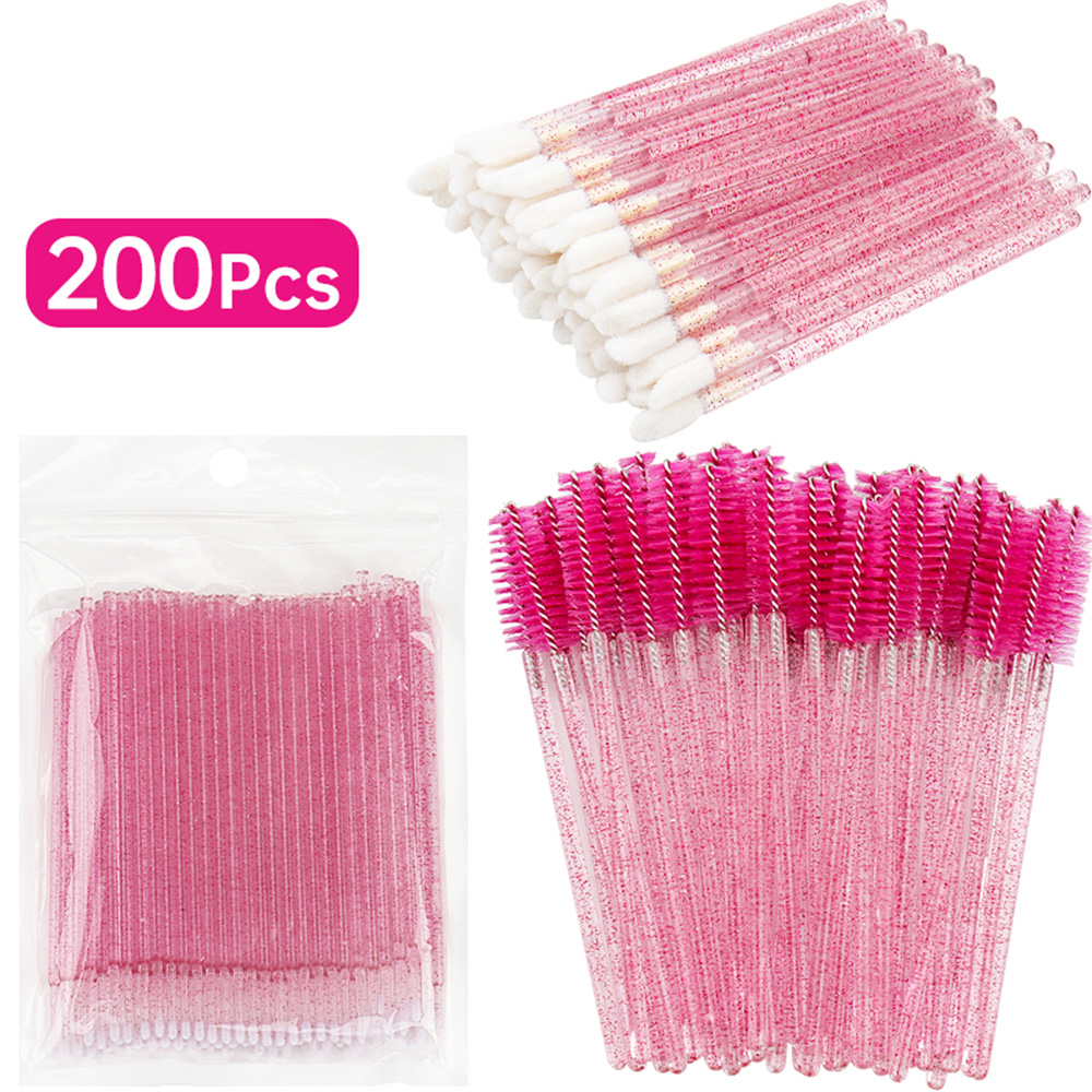 200개 전문 속눈썹 클렌징 브러쉬 - 속눈썹 연장 제 - Beauty Makeup Store 리뷰 및 가격