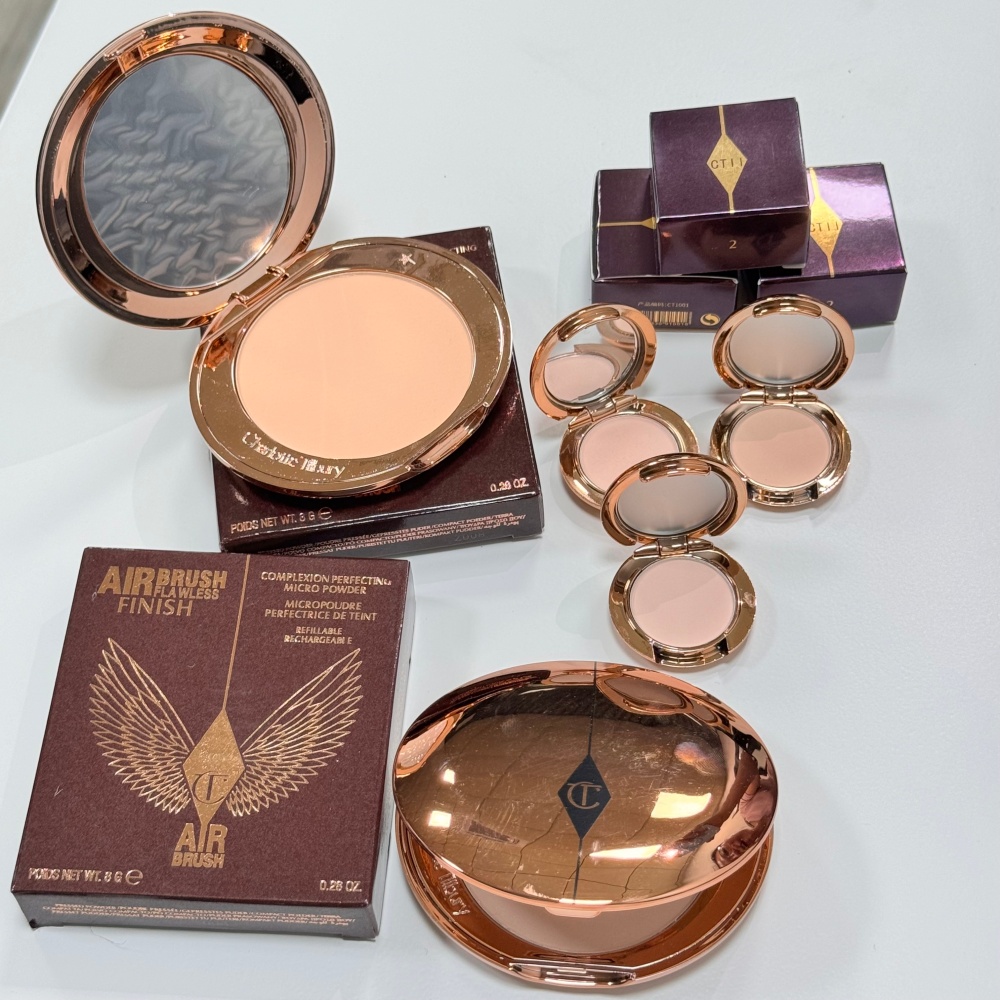 샬롯 틸버리 에어브러쉬 플로리스 피니쉬 스무딩 포어-블 - Huda Beauty Makeup Mini Kit 리뷰 및 가격
