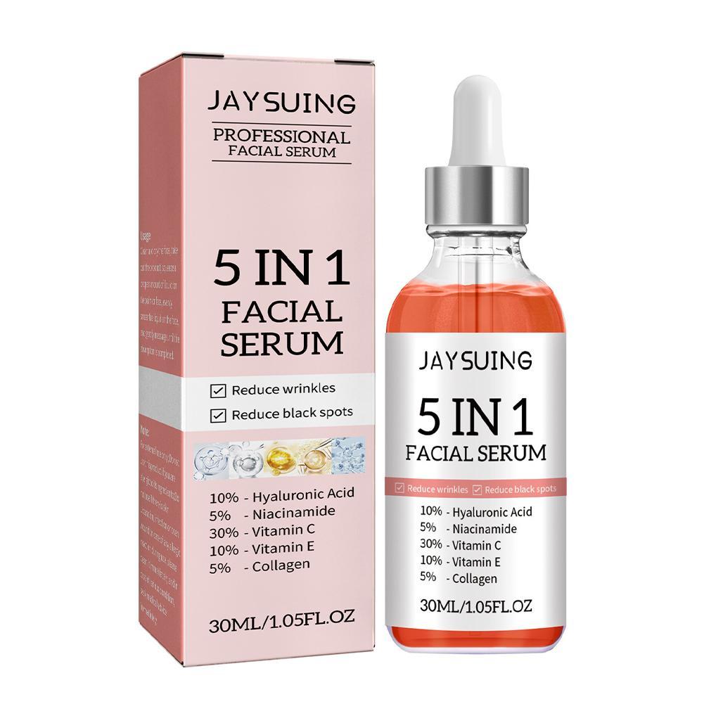 5-in-1 비타민 C & 히알루론산 페이스 세럼, 탄 - Vitamin C Serum Face 리뷰 및 가격