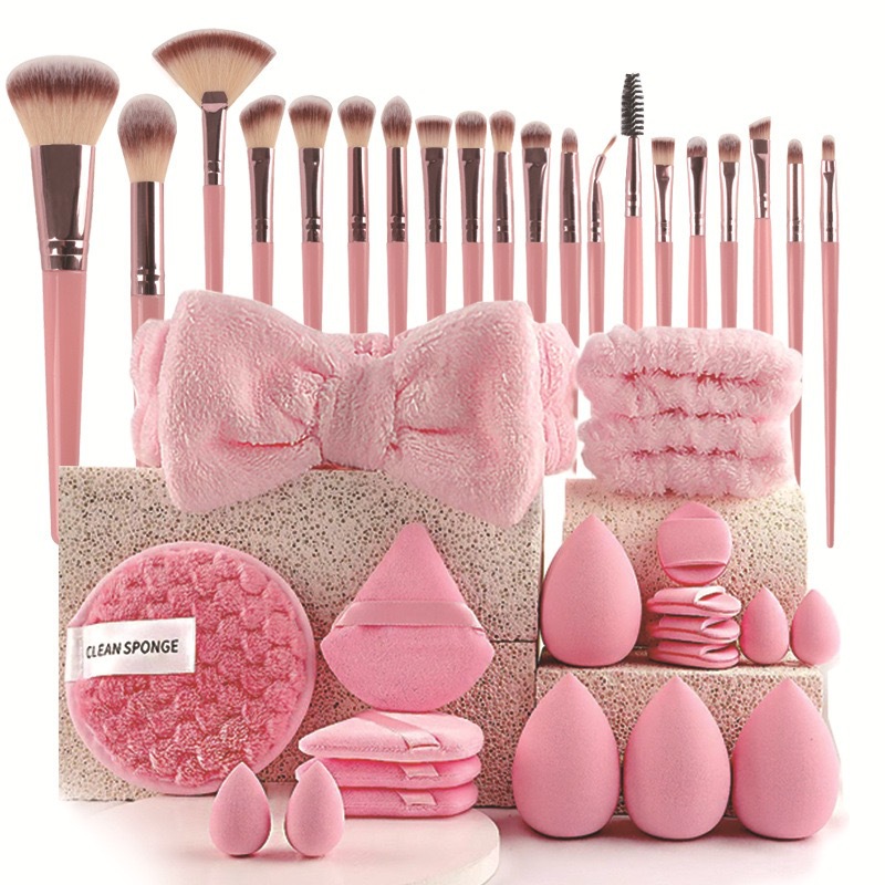 40개 뷰티 메이크업 도구 콤보 세트 페이스 워시 메이 - Beauty Makeup Store 리뷰 및 가격