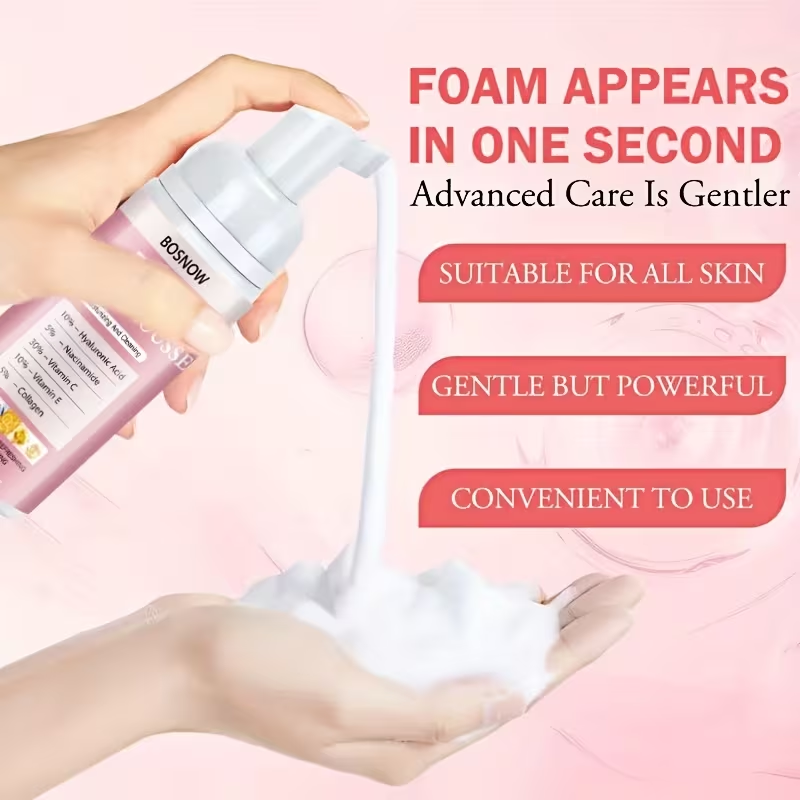 60ml 5-in-1 클렌징 무스/페이셜 클렌저, 간편 - Vitamin C Serum Face 리뷰 및 가격