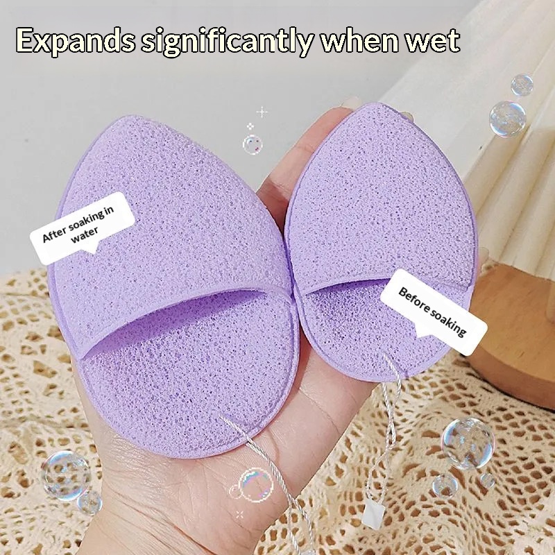 2PCS 페이셜 클렌징 스폰지 패드 메이크업 제거를위한 - Beauty Makeup Store 리뷰 및 가격