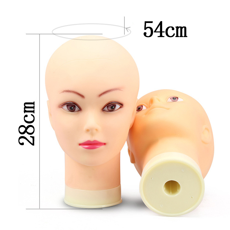 부드러운 헤어가 없는 가발 연습용 마네킹 헤드, 뷰티  - Beauty Makeup Training 리뷰 및 가격