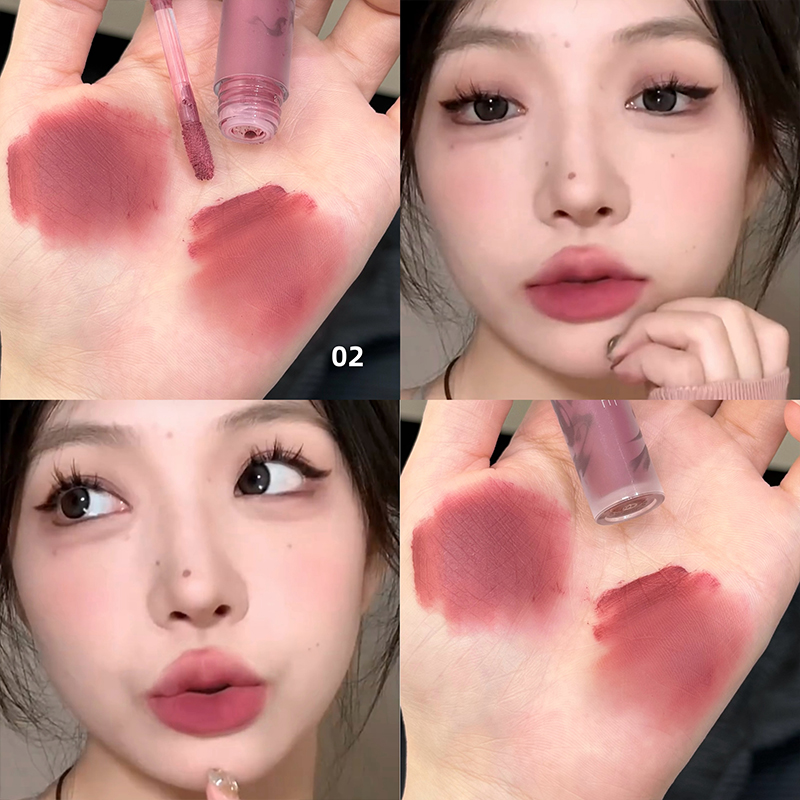 CACE 매트 벨벳 브라운 리퀴드 립스틱 오랫동안 지속 - Beauty Makeup News 리뷰 및 가격