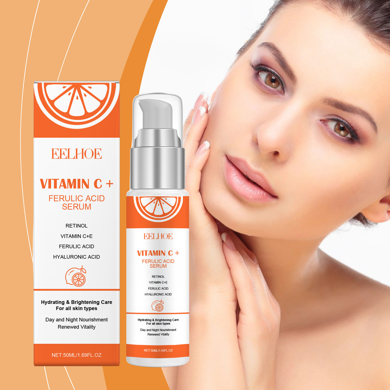 EELHOE 비타민 C E 페룰릭 산 세럼 보습 얼굴  - Vitamin C Serum Face 리뷰 및 가격